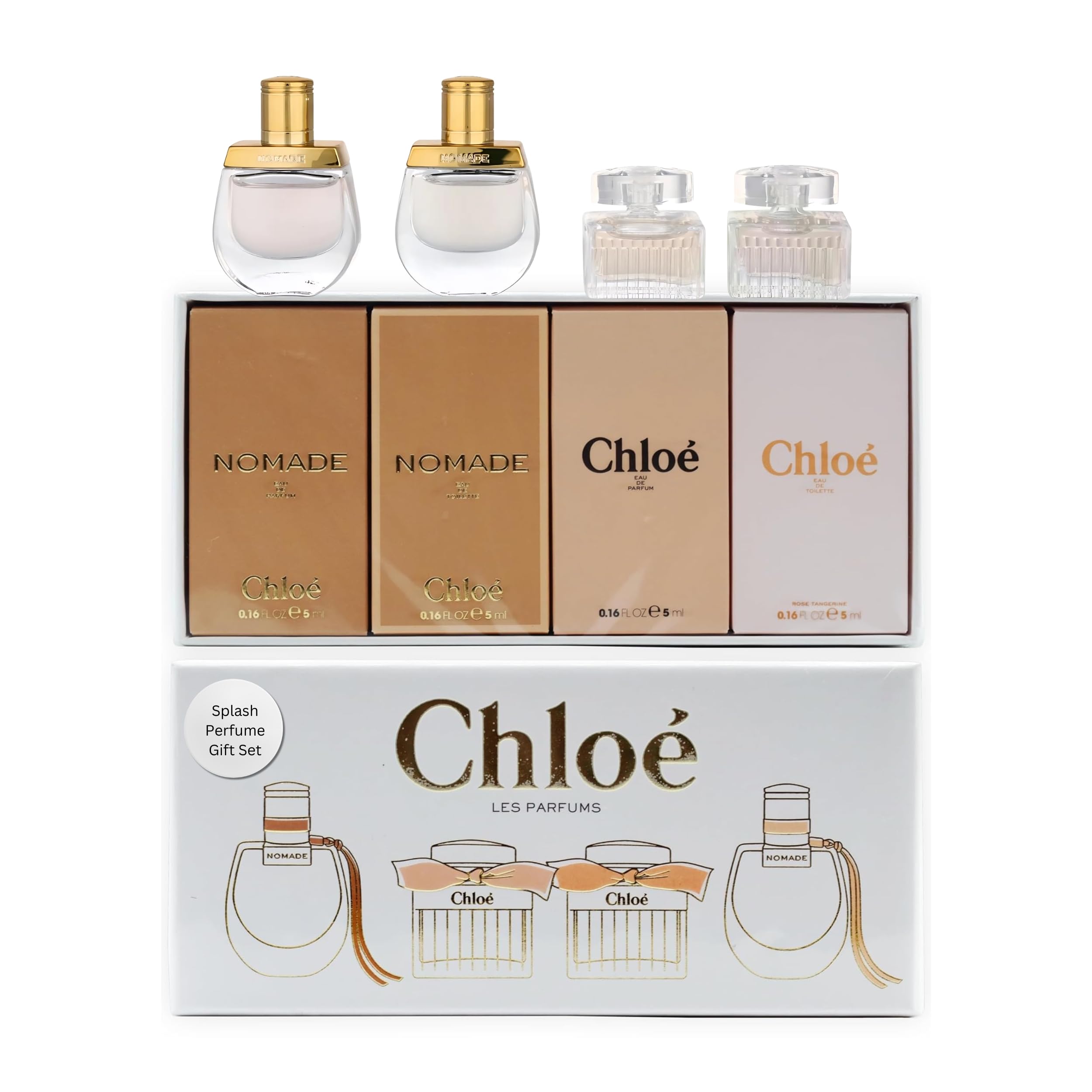 Chloe Nomade EDT bottle showing a fresh, travel-friendly sample use