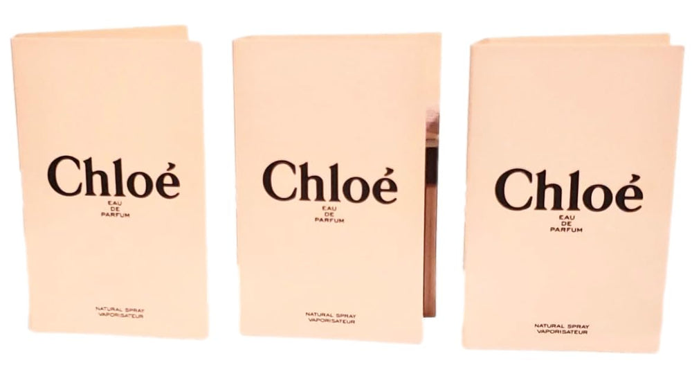 Chloe sample perfume women set of 3, versatile trio for varied occasions.