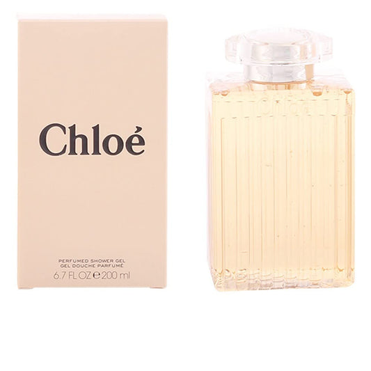 Chloe Signature Shower Gel bottle pour delivers a long-lasting fragrance for a refreshing shower.