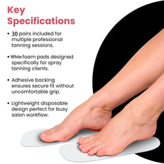 CHNELSS dense foam absorption reduces solution waste during spray tanning.