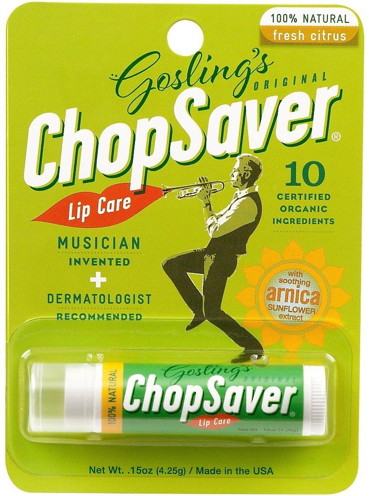 ChopSaver Lip Balm Original pack shot with two tubes delivering lasting moisture.