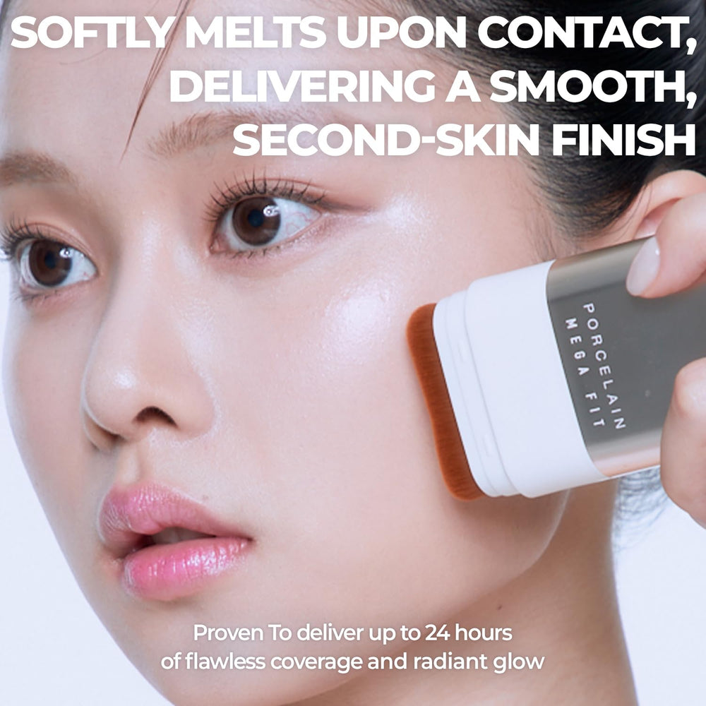 CHOSUNGAH BEAUTY Mega Fit Stick moisture-lock formula keeps skin hydrated throughout day.