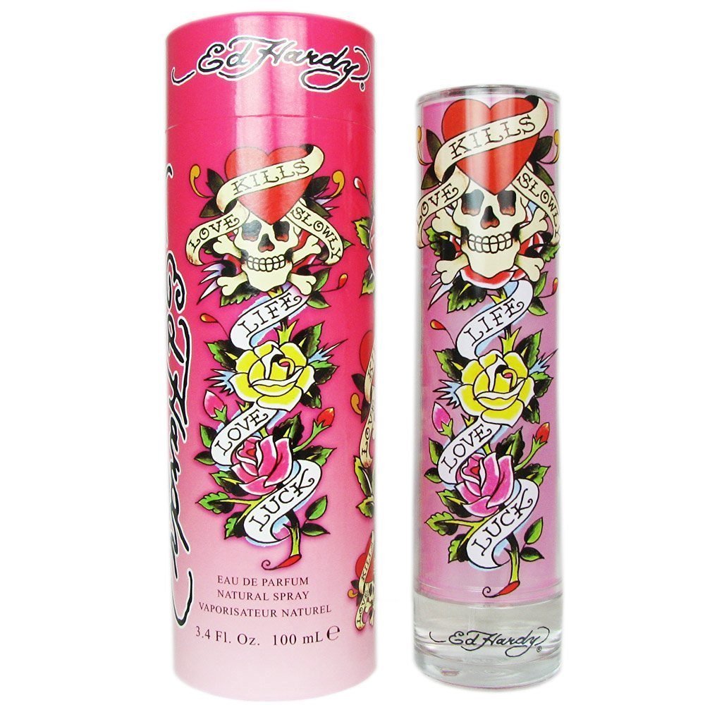 Christian Audigier Ed Hardy EDP bottle, fruity-floral profile for daily elegance
