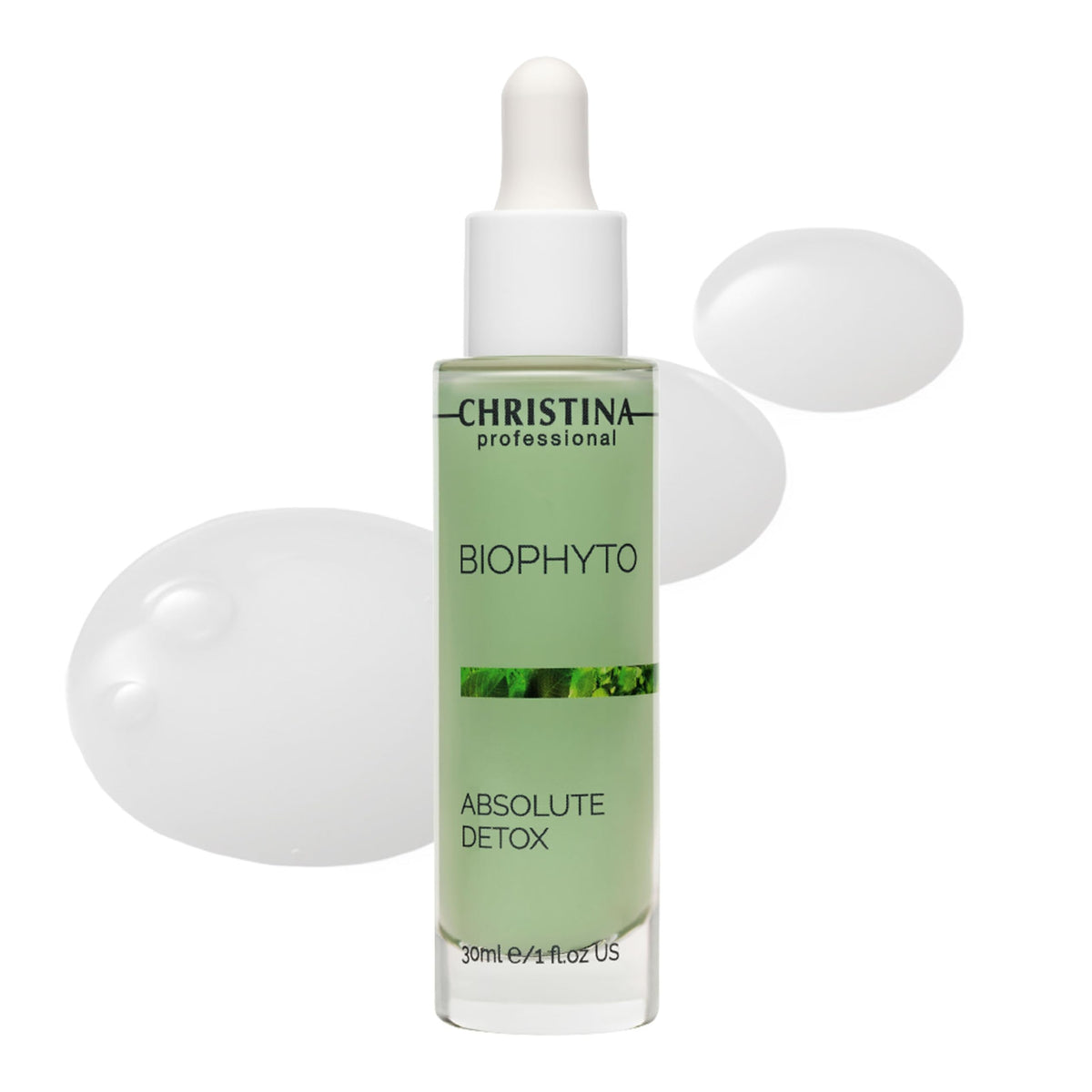 Christina Biophyto Absolute Detox bottle, smooth serum for daily use.