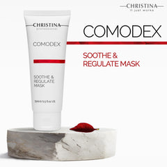 Christina Comodex jar highlights 75ml size for nightly skincare.