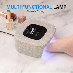 CHRISTINE SHELLY nail lamp with 18 dual light source beads for fast curing