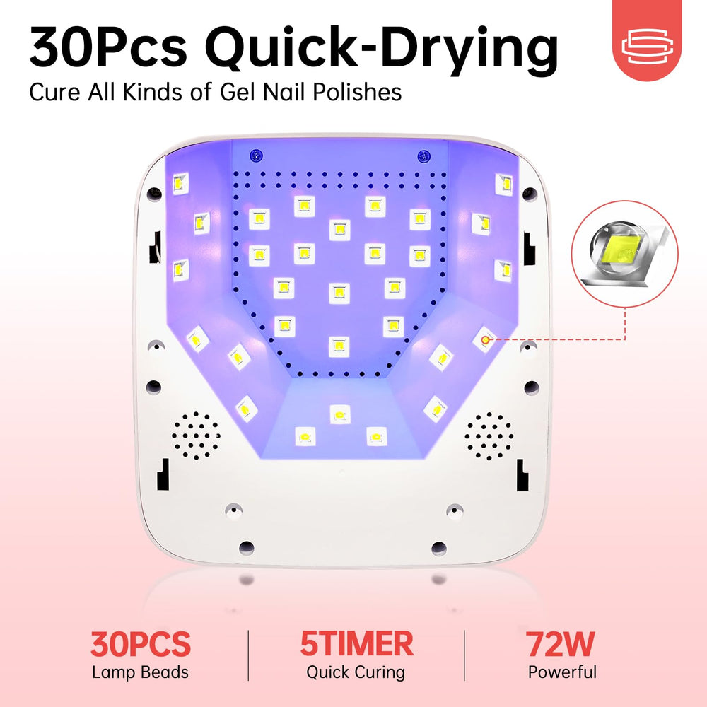 CHRISTINE SHELLY timer display shows precise settings for controlled curing.