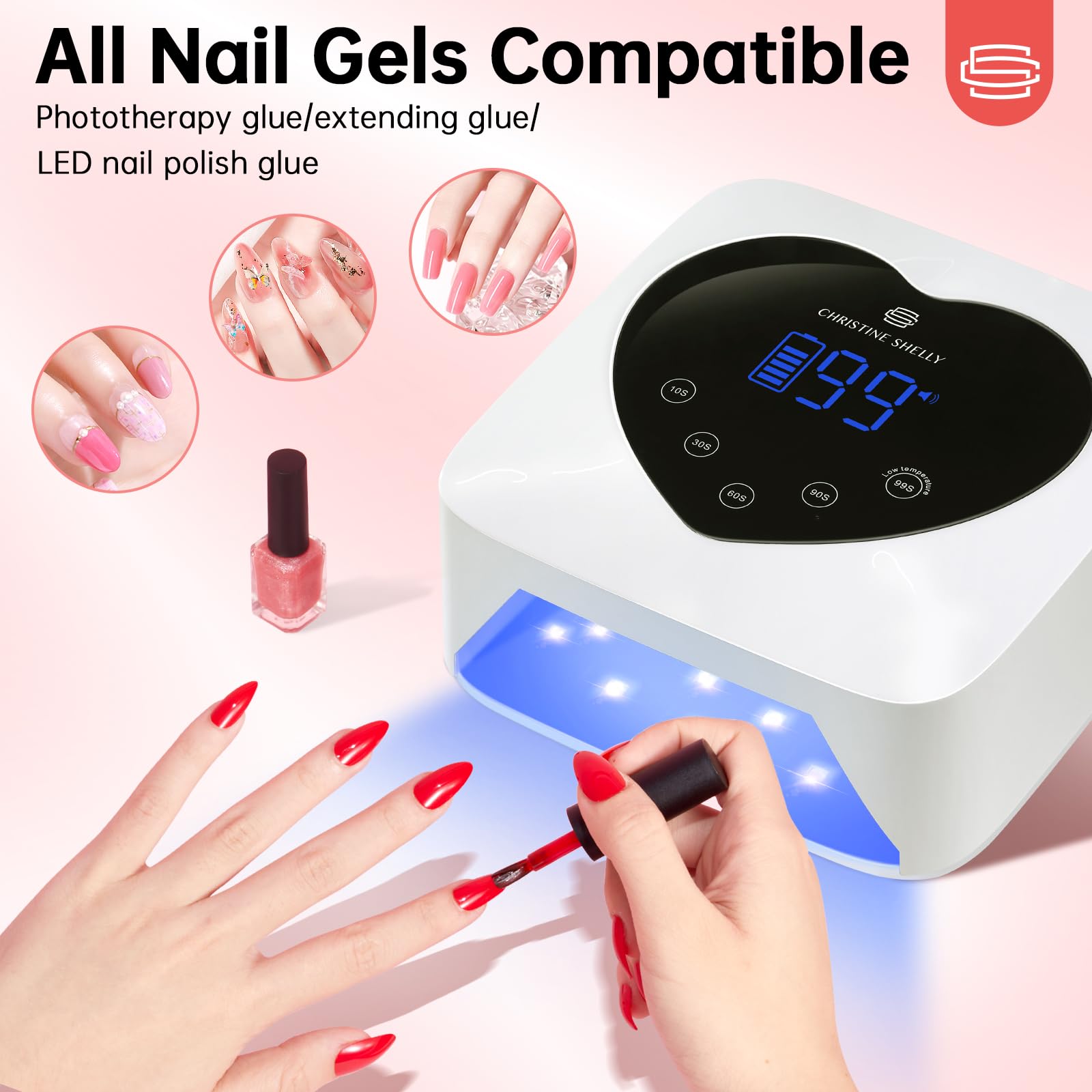 CHRISTINE SHELLY gift-ready packaging ideal for a thoughtful manicure gift.