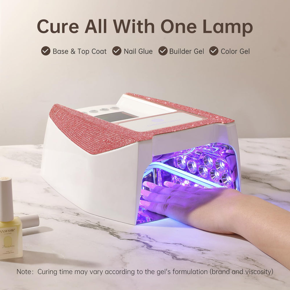 CHRISTINE SHELLY UV nail lamp cordless design for salon or home use