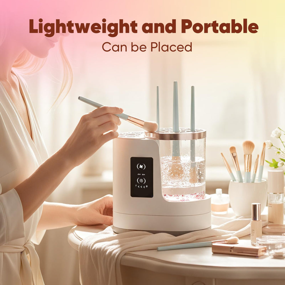Chufa USB-C powered design enables portable cleaning anywhere