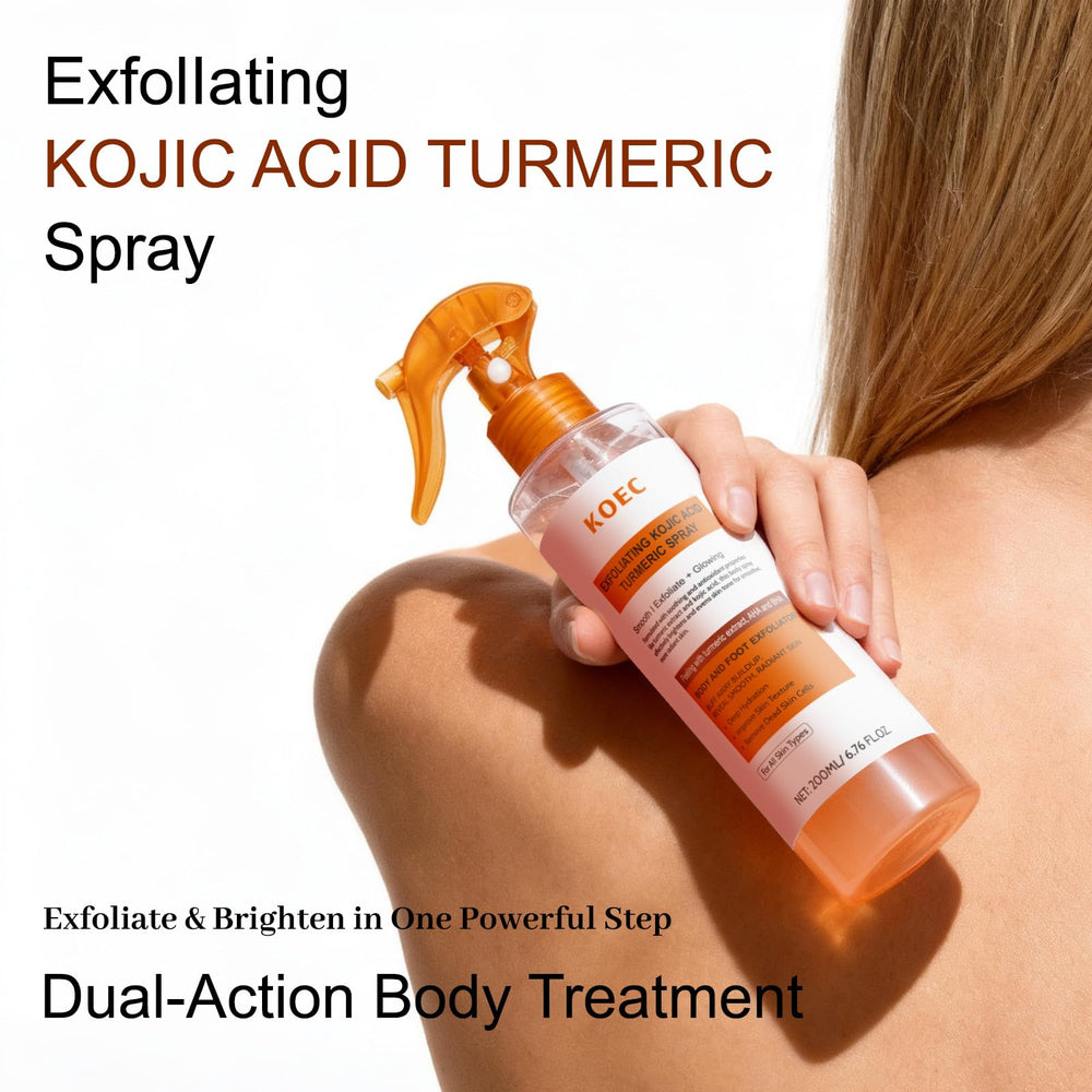 CHZHEN Keratin Care Kojic Turmeric Spray massage 2-3 minutes before rinse