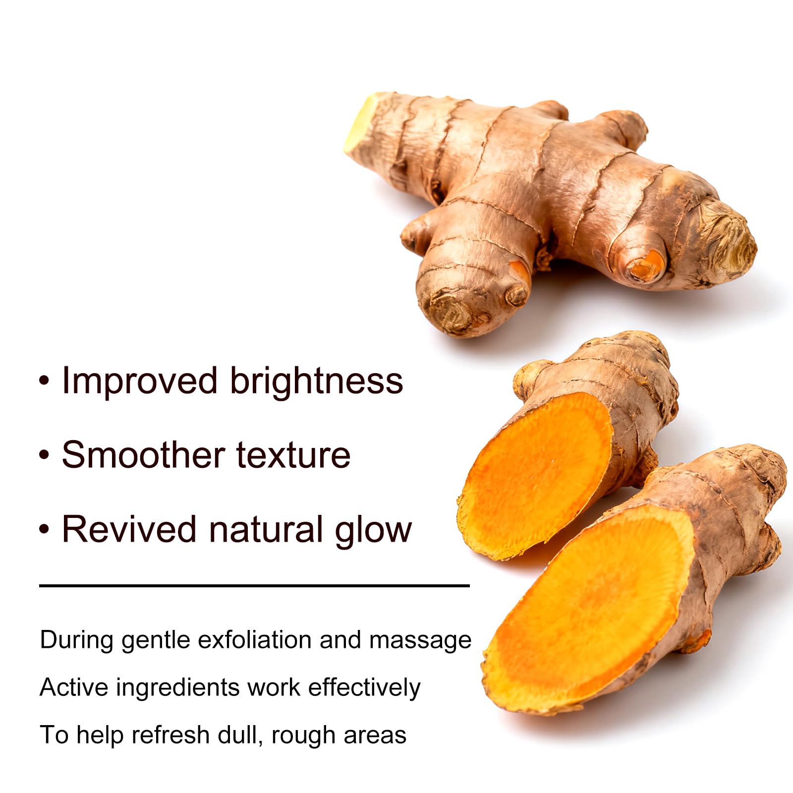 Fine mist from CHZHEN Keratin Care Kojic Turmeric Spray dispersing evenly on skin