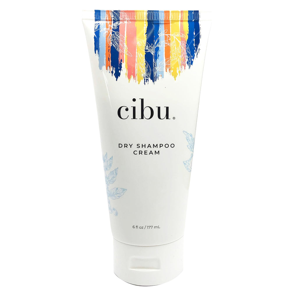CIBU Dry Shampoo absorbs oil for instant refresh without water.