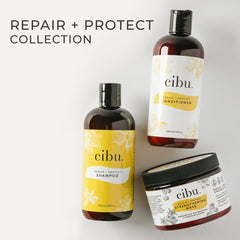 Shiny, manageable hair as a result of daily CIBU Repair + Protect use