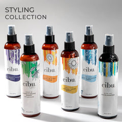CIBU Sweeping Finishing Balm ingredients: castor oil, shea butter, candelilla wax