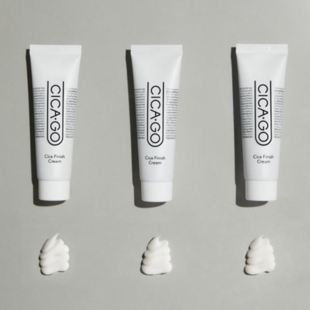 CICA GO Cica Finish Cream on skin provides a smooth, ready-for-makeup base.