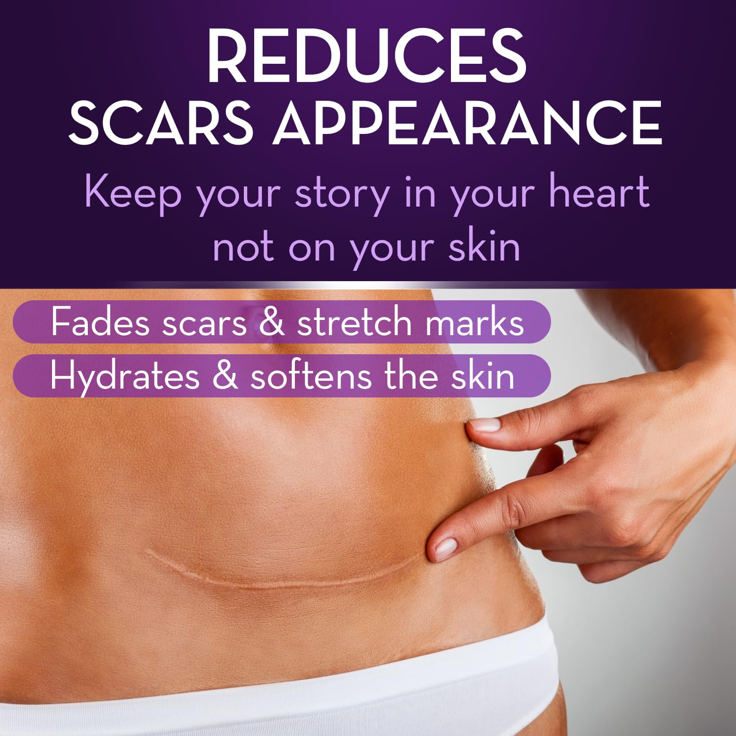 Cicatricure Advanced Scar Gel bottle label highlighting Regenerare Complex ingredients.