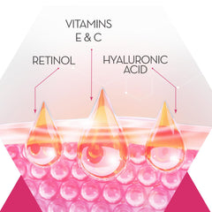 Cicatricure Deep Anti-Wrinkle face close-up showing smoother, brighter skin.
