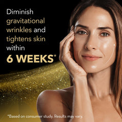 Cicatricure Gold Lift Night Cream texture close-up reveals lightweight care