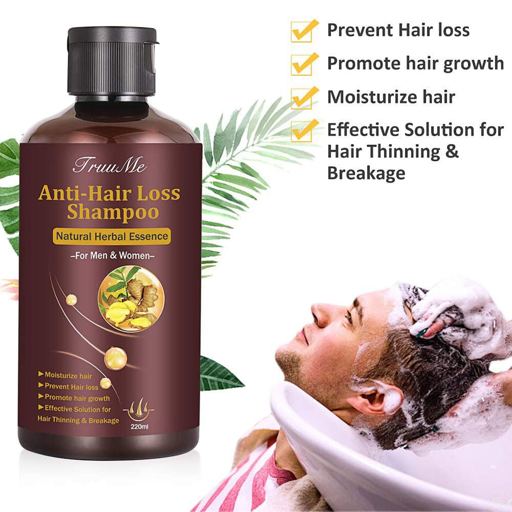 CIDBEST Hair Growth Shampoo ginger plant extract strengthens strands and reduces breakage.