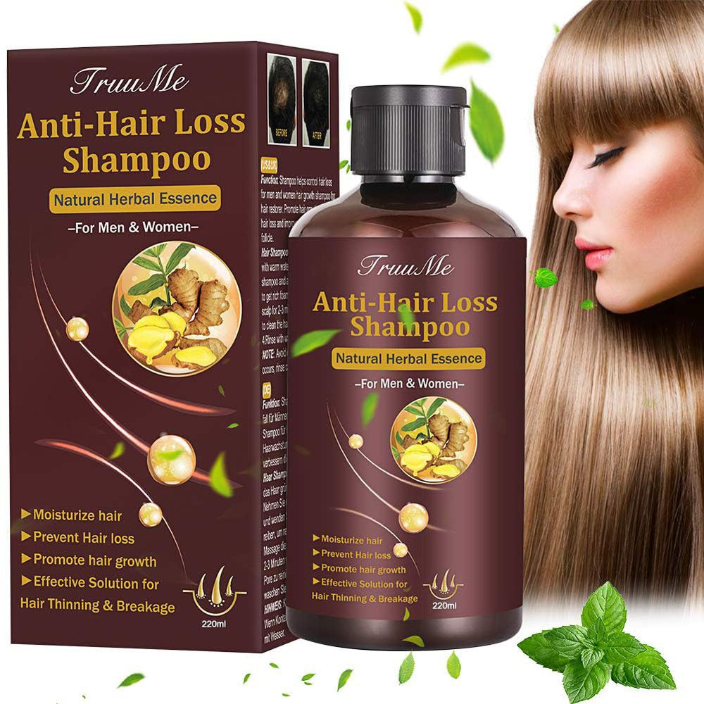 CIDBEST Hair Growth Shampoo on shiny hair shows improved elasticity and fullness.