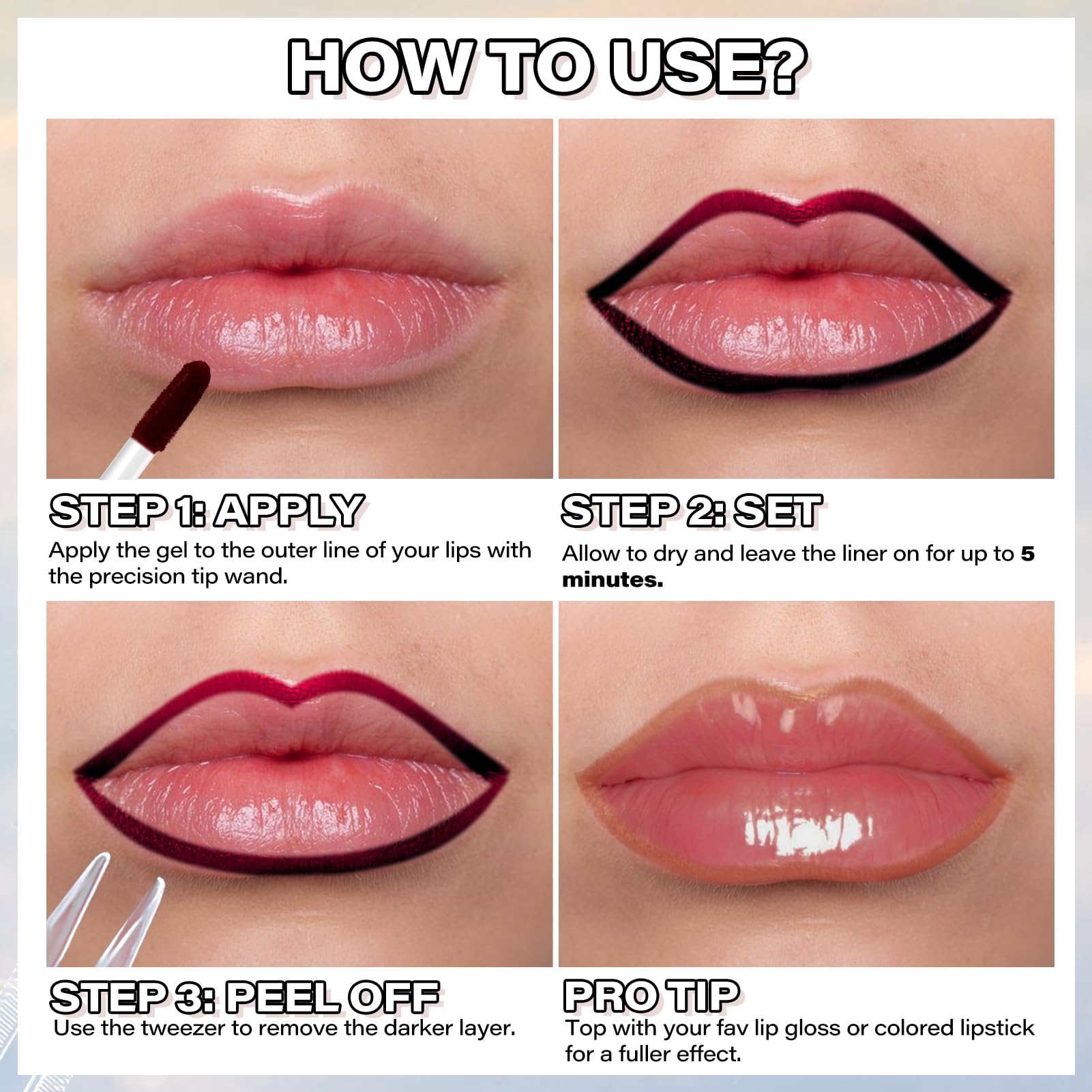 Cilrofelr eight-shade range swatch displays versatile nude-pink-brown options.
