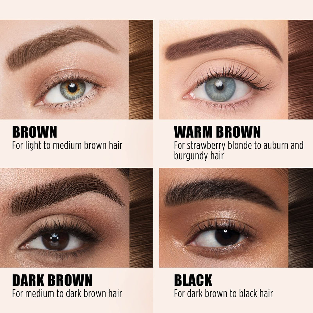 Cilrofelr Tattoo Brow Gel precise brush tip for even color