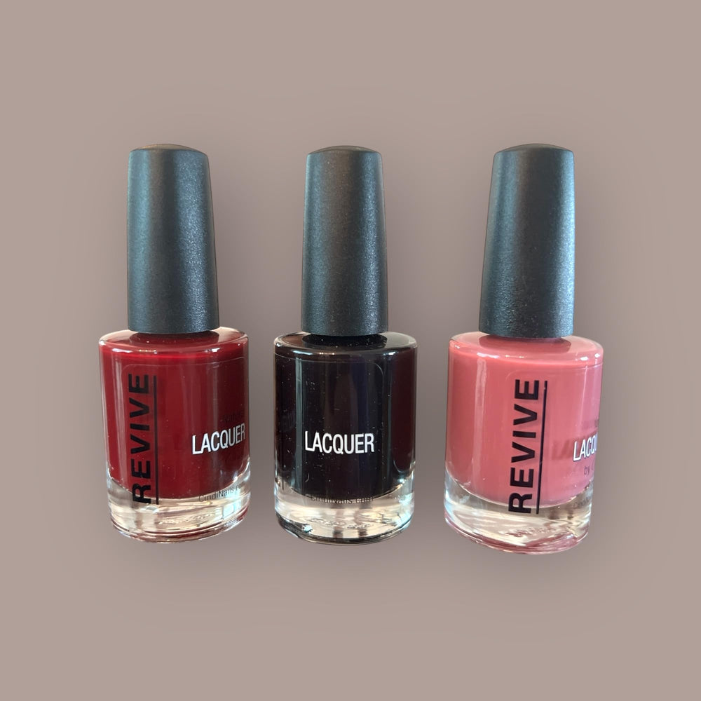 Cindi Nails Maybe Tomorrow bottle shows stormy grey for a modern finish.