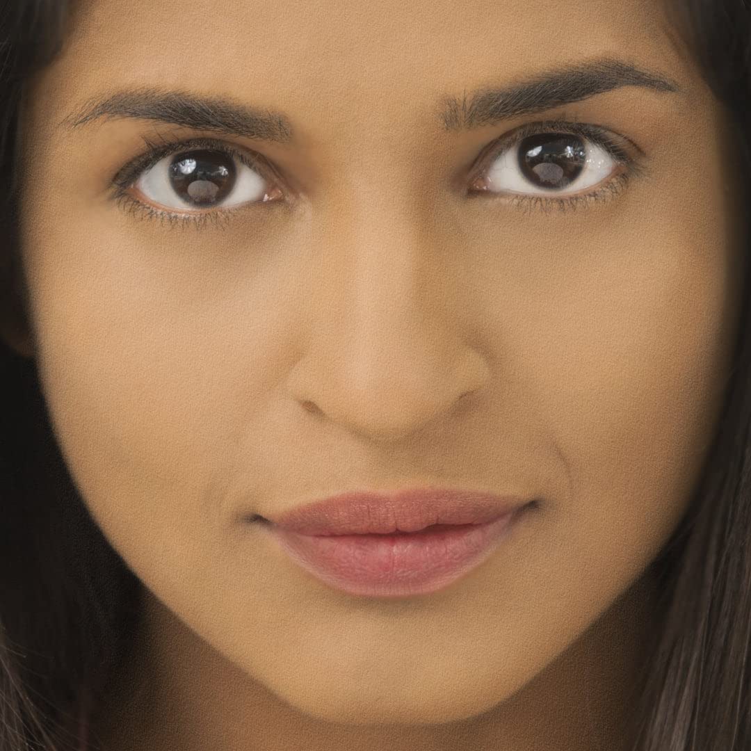 Cinema Secrets foundation matte finish close-up on skin.