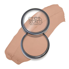 Cinema Secrets Med-Beige swatch on skin demonstrates a natural color match.