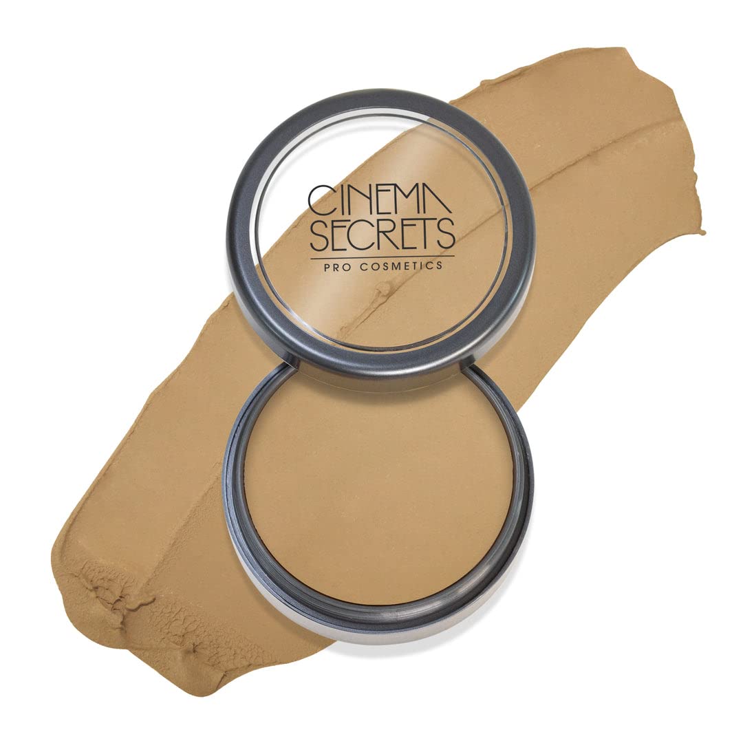 Cinema Secrets olive undertone swatch on skin for color matching.