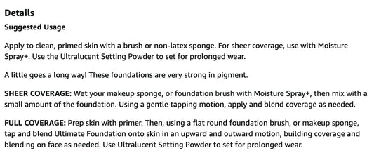 CINEMA SECRETS Pro Palettes close-up enabling customizable coverage options.
