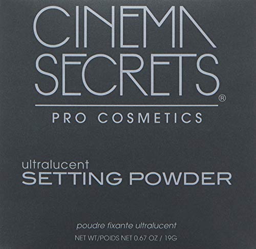 Cinema Secrets powder application close-up showing seamless blending on skin.
