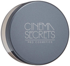 Cinema Secrets Ultralucent Setting Powder Beige delivers shine-free finish for a matte look.