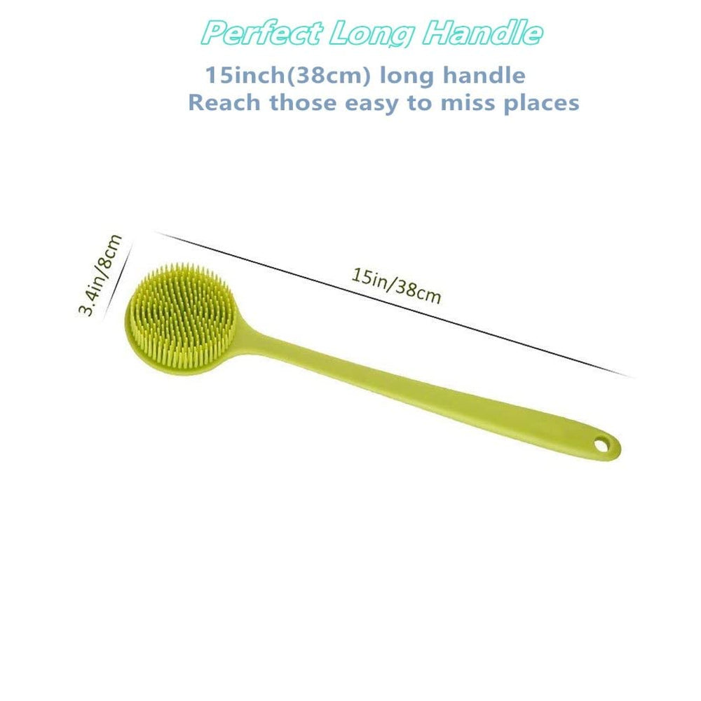 Cinlitek back scrubber with quick-dry design and hanging loop.