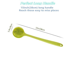 Cinlitek back scrubber with quick-dry design and hanging loop.