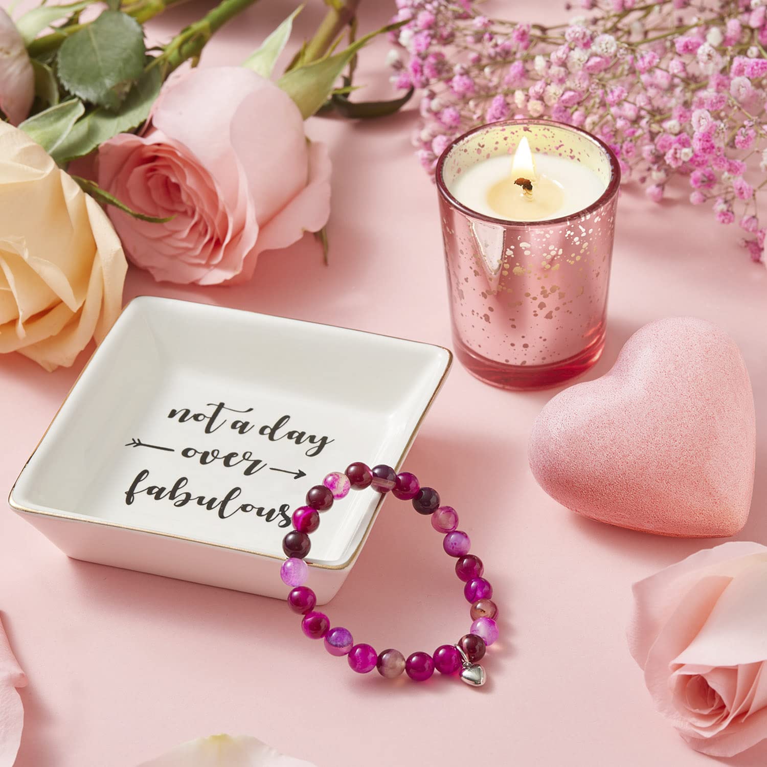 CITTA natural agate bracelet for mindful moments