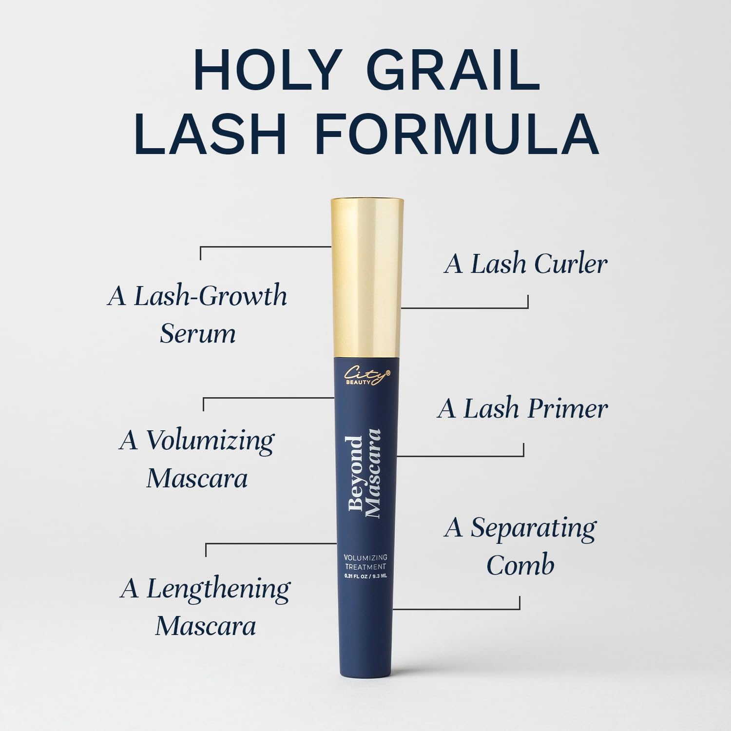 City Beauty Beyond Mascara bold lashes for defined, eye-opening impact.