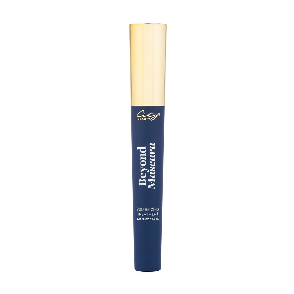 City Beauty Beyond Mascara brush stroke showing dramatic volume and length.