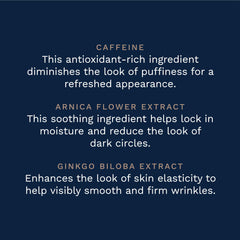 City Beauty Brightening Eye Cream softens shadows, creating a refreshed eye area after use.