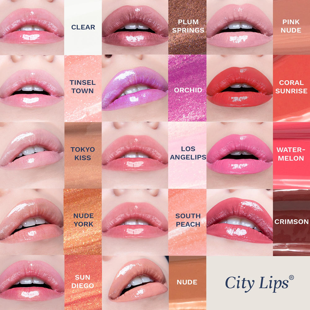 City Beauty City Lips application on lips shows smooth, even coverage.