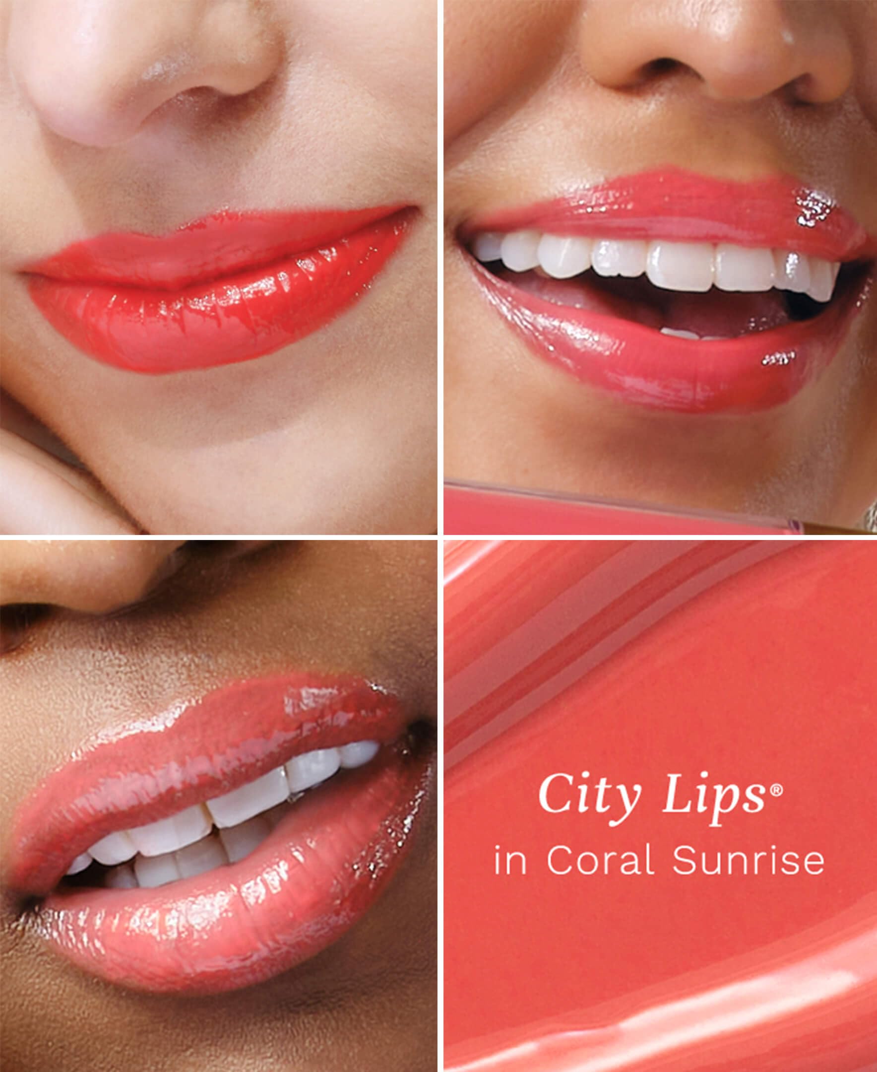City Beauty City Lips with hyaluronic acid spheres provides lasting hydration.