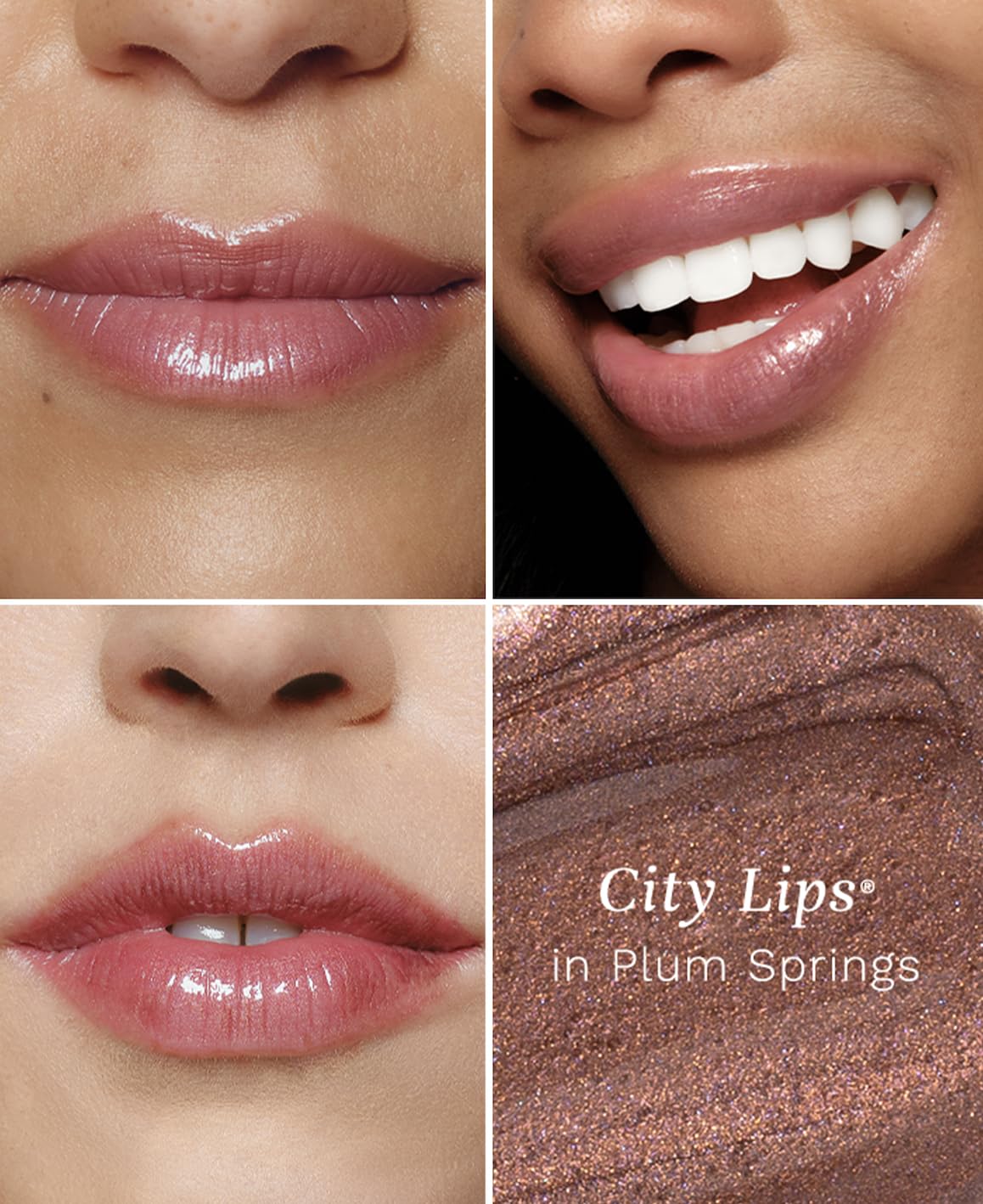 City Beauty City Lips Plum Springs wand application detail for instant plump