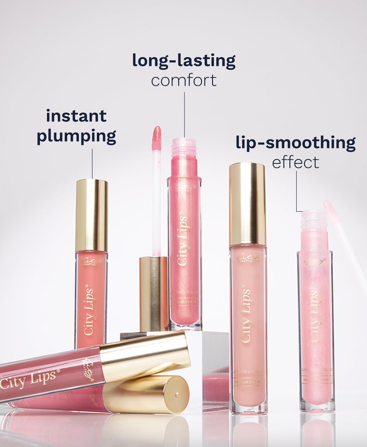 City Beauty City Lips Watermelon gloss hydration keeps lips comfortable.