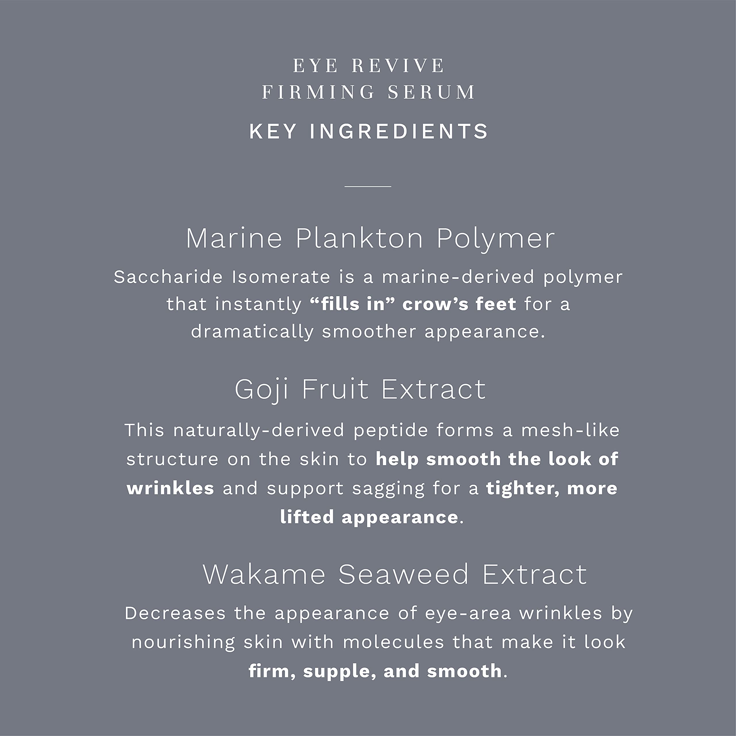 City Beauty Eye Revive Serum texture closeup reveals silky, fast-absorbing gel.