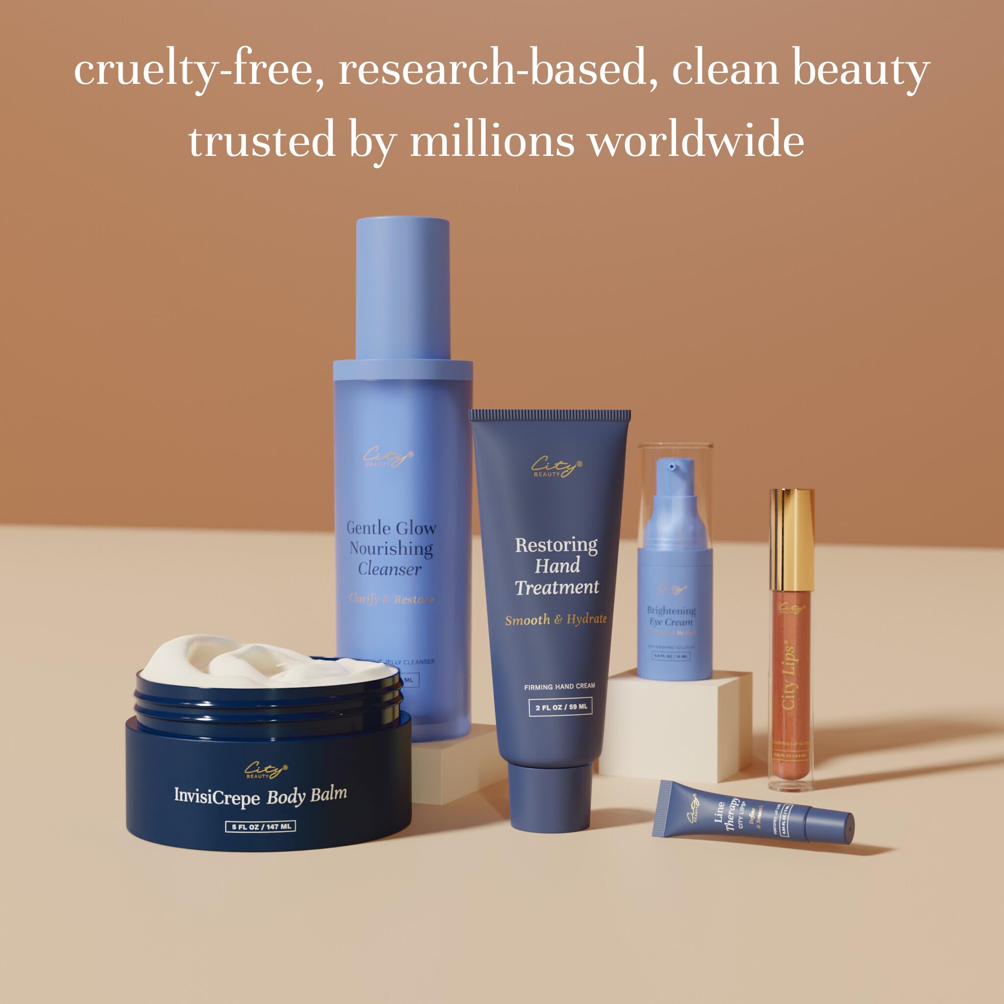 Texture on skin with City Beauty Restoring Hand Treatment highlights lasting moisturization