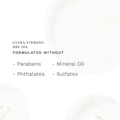 City Beauty Ultra-Firming Dry Oil texture on skin near collarbone