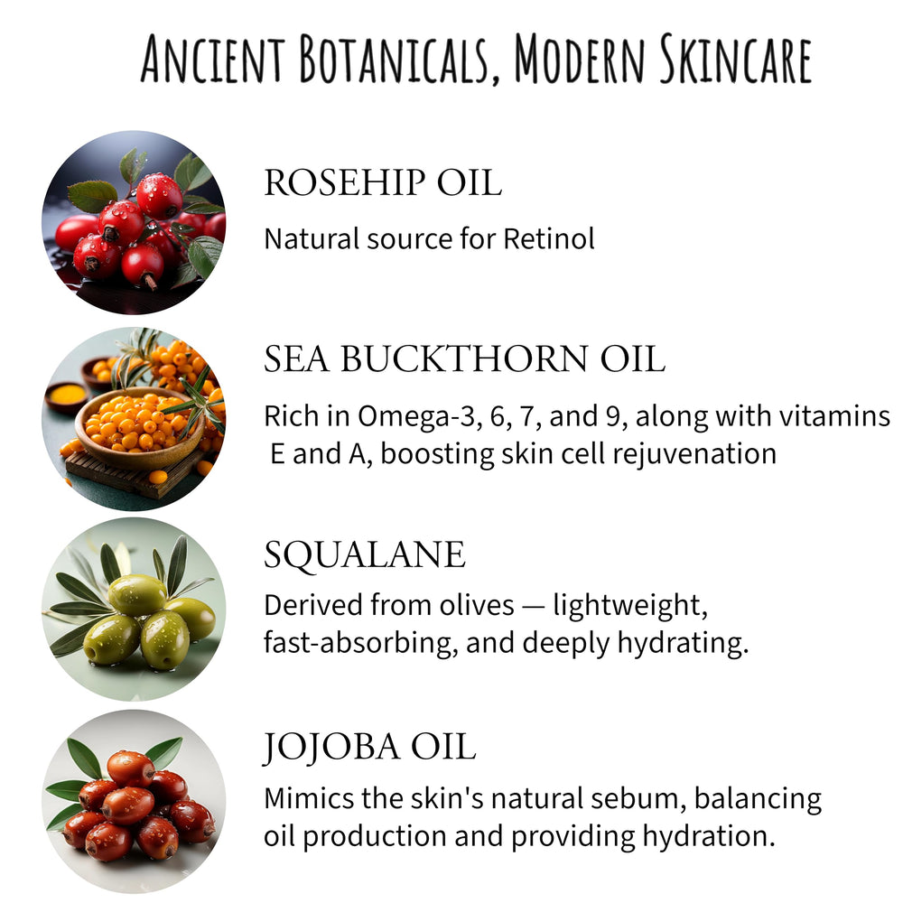 Civil Code Mesopotamian Face Oil dropper delivering lightweight hydration for quick absorption.
