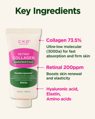 CKD Guaranteed hyaluronic-acid close-up highlights hydration.