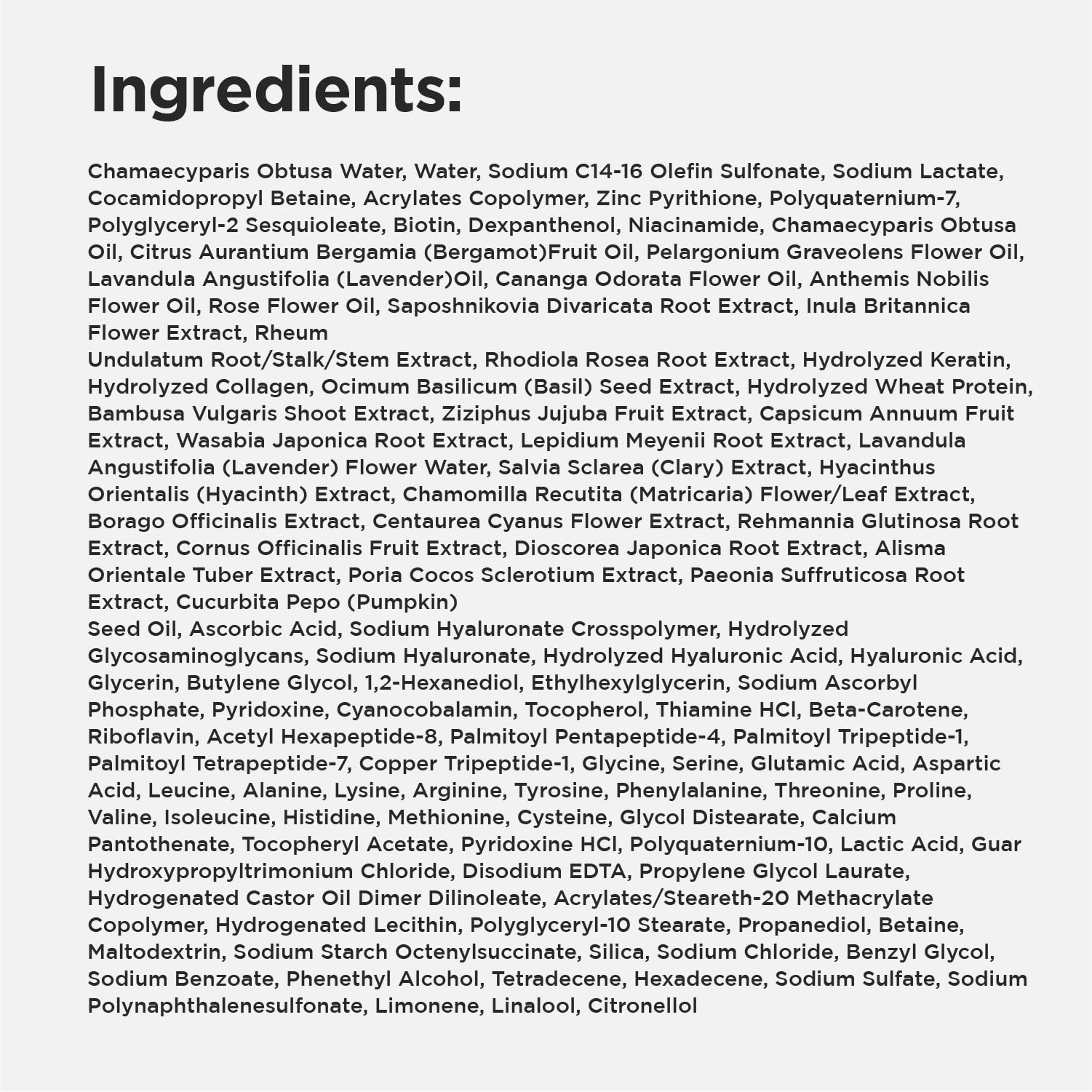 CKD Guaranteed Korean pharmaceutical roots image hints at advanced hair care science.